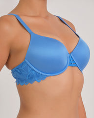 La Senza Sexy Lightly Lined Full Coverage Bra DARK BLUE / 34C