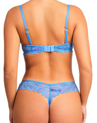 La Senza Sexy Double Pushup Plunge Bra 34B / Dark Blue
