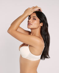 La Senza Trendy Heather Wired Plunge Bra B5KA / 34B