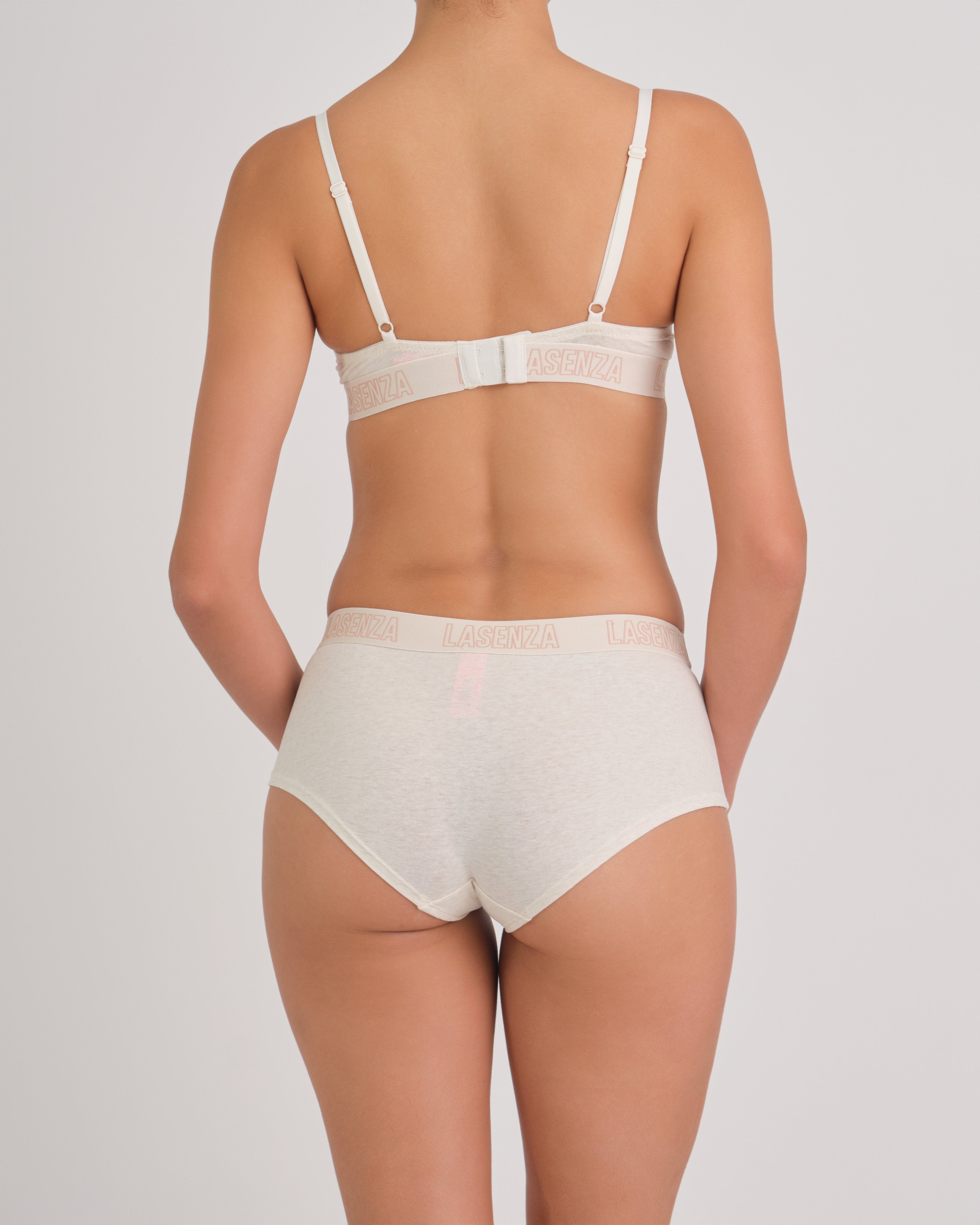 Rx Boyshort Knockout Logo Heather Body B5KA / MED
