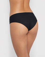 La Senza Trendy Ribbed Hipster Panties Black / M