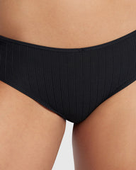 La Senza Trendy Ribbed Hipster Panties Black / M