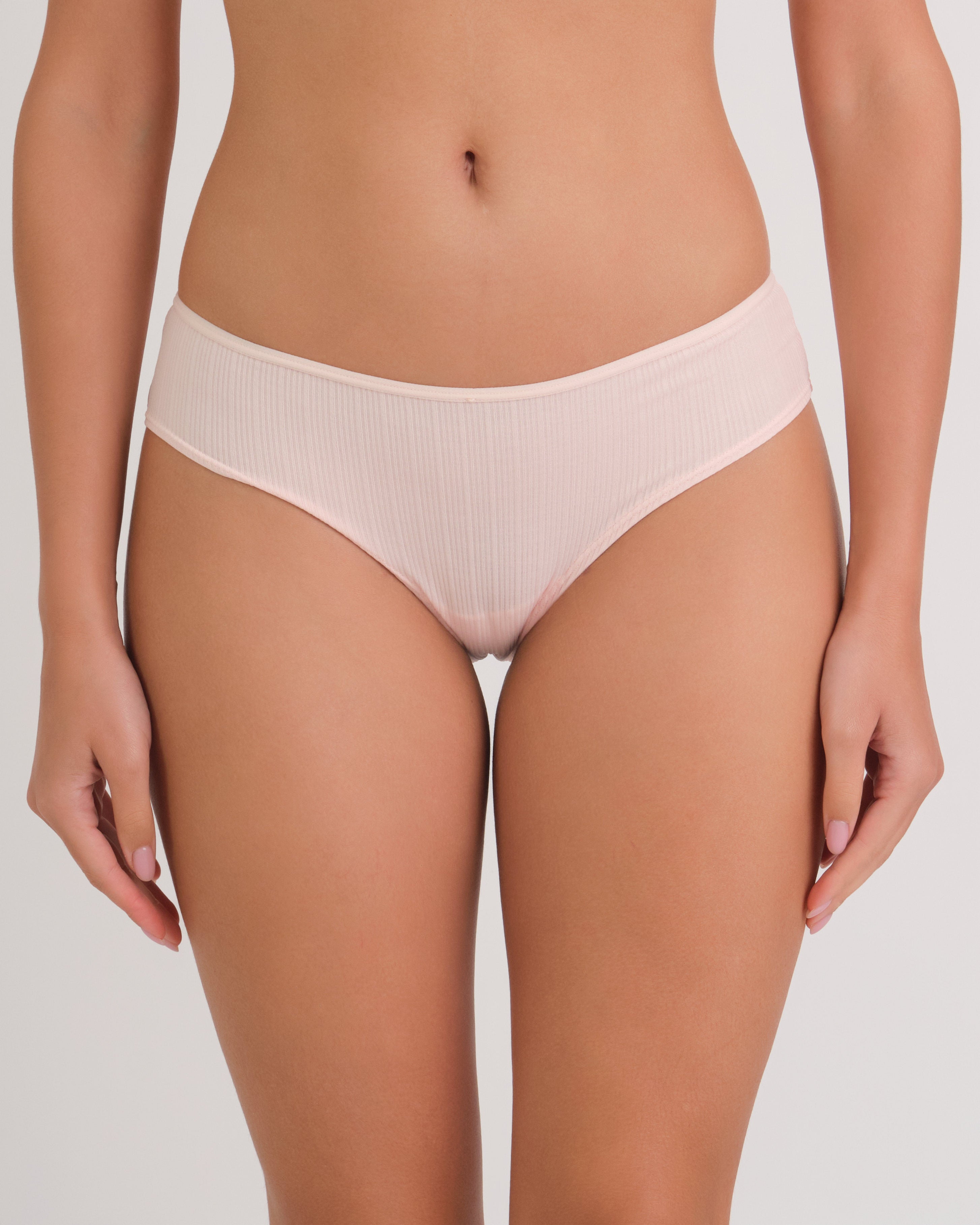 Essentials Hipster Semi Sheer Rib 2X7D / MED