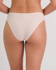 Us Bikini Vwaist Rib W Bow 2X7D / MED