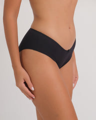 Us Hipster Vwaist Rib W Bow 03YZ / MED