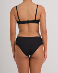 Us Hipster Vwaist Rib W Bow 03YZ / MED