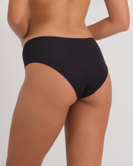 Us Hipster Vwaist Rib W Bow 03YZ / MED