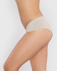 La Senza Ultrasoft Ribbed Hipster Panty Beige / M