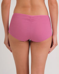 Us Boyshort Vwaist Rib W Bow PG50 / MED