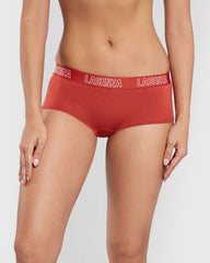 La Senza Trendy Boyshort Cotton Panty Red / M