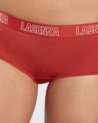 La Senza Trendy Boyshort Cotton Panty Red / M