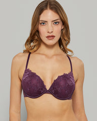 LA SENZA SHEER MESH HELLO SUGAR BRA Purple / 34B