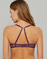 LA SENZA SHEER MESH HELLO SUGAR BRA Purple / 34B