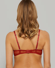 LA SENZA MESH LUXE BEYOND SEXY RED BRA Red / 34C