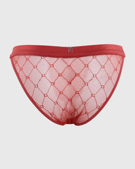 La Senza Sexy Bikini Mesh Panties Red / M