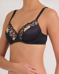 Ss Ll Cls Midnight Embroidery Designer QFWW / 34B