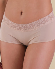 ESSENTIALS BOYSHORT ESSENTIALS 6CM TRIM 02MI / S