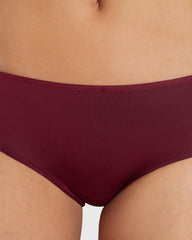 La Senza Ultrasoft Hipster Panties Maroon / M