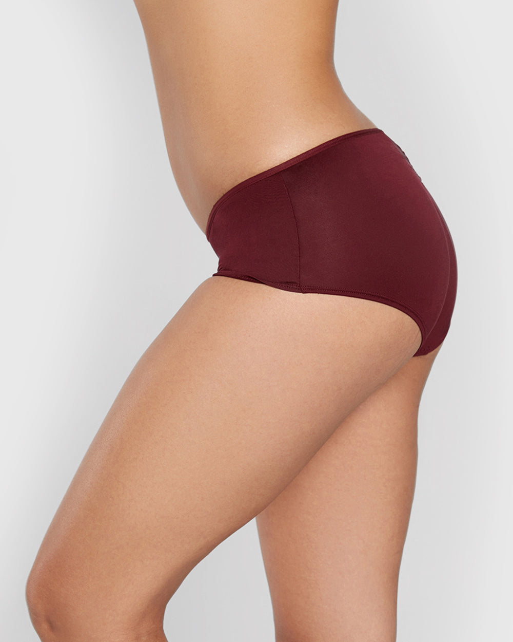 La Senza Ultrasoft Boyshort Panties Maroon / M