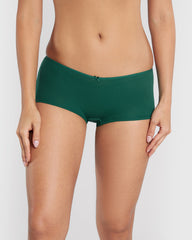 La Senza Ribbed Ultrasoft Boyshort Panty Green / M
