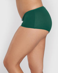 La Senza Ribbed Ultrasoft Boyshort Panty Green / M