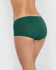 La Senza Ribbed Ultrasoft Boyshort Panty Green / M