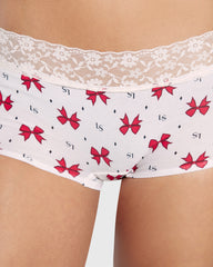 La Senza Cotton Trendy Boyshort Panty Multicolor / M