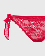 La Senza Lace Sexy Thong Red / M