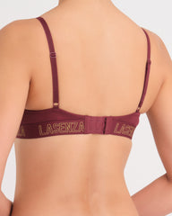 Rx Pu Pl Knockout Lurex Logo Ctn 13P4 / 34B
