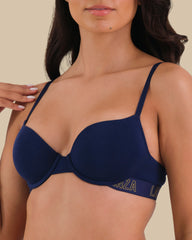 Everyday Demi Pushup Bra – Comfortable Demi Pushup Bra for Lift ORAE / 34B