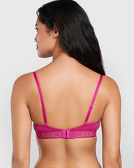 Everyday Demi Pushup Bra PINK / 34B