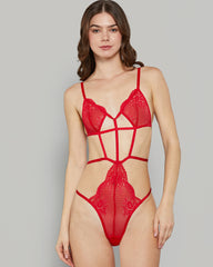 LA SENZA CHEEKY BARELY THERE SEXY 1 PC SUIT 6S2D / S