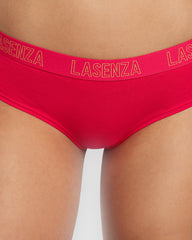 La Senza Cotton Trendy Hipster Panty Red / M