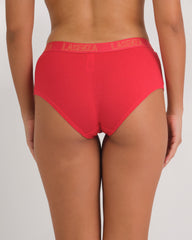 Essentials Boyshort Lurex Knockout Logo Ctn 6S2D / MED