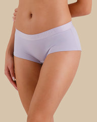 LOGO BOYSHORT PANTIES White / M
