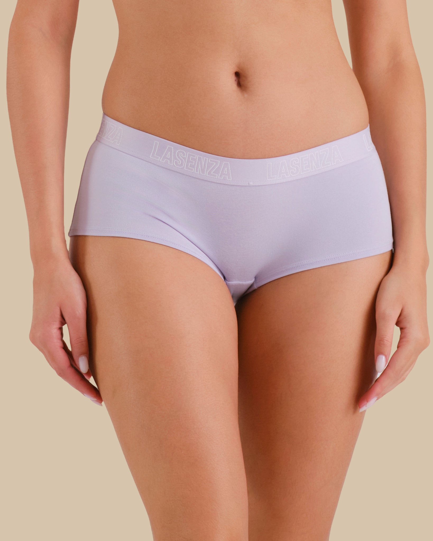 LOGO BOYSHORT PANTIES White / M