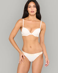 LOGO GLOW PUSH-UP – LA SENZA KNOCKOUT SHINE IVORY / 34B