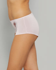 LA SENZA BOYSHORT GRAPHIC PRINT ULTRASOFT PANTIES White / S