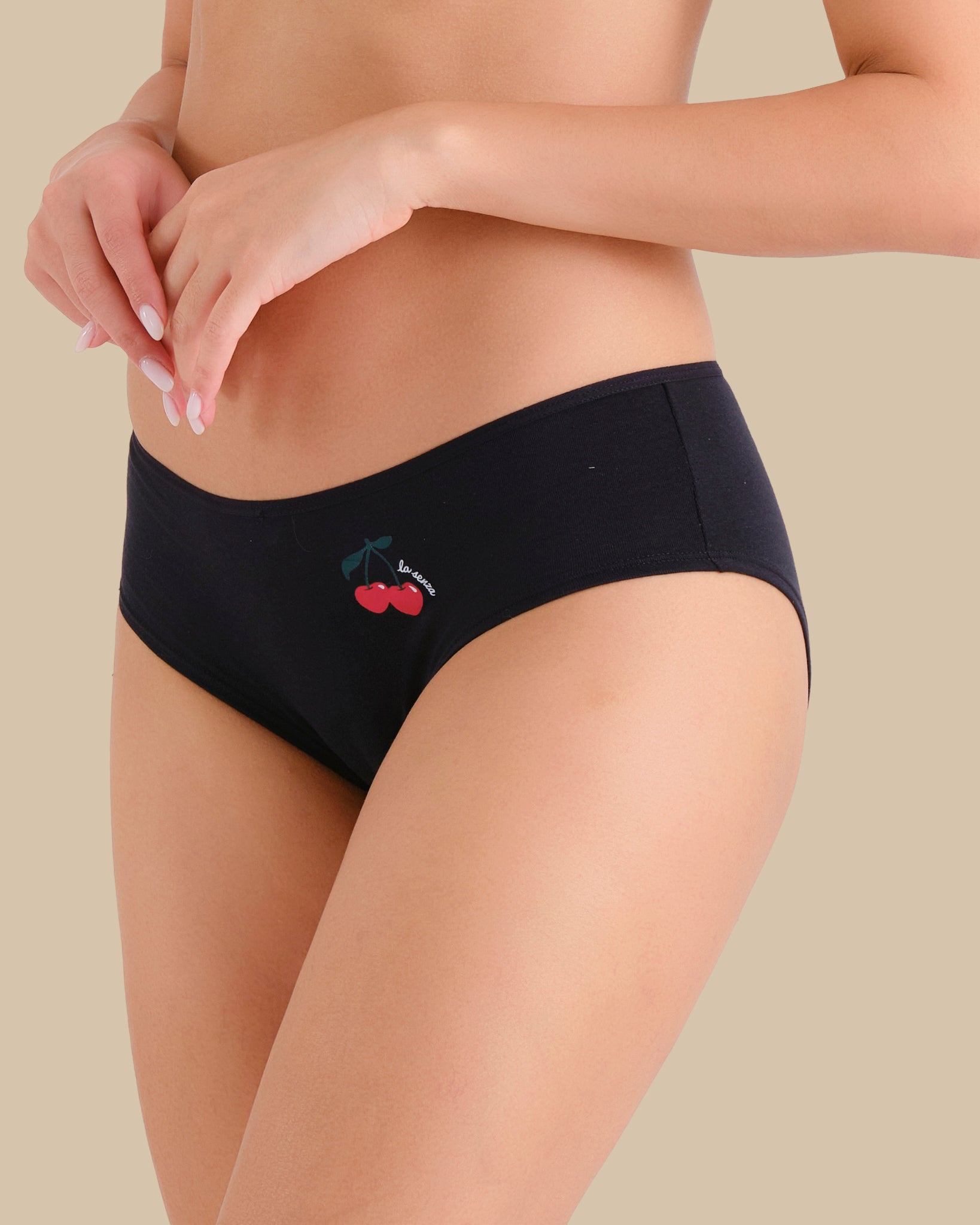 RX HIPSTER COTTON - PRINTED BODY SMOULDER BLACK / M