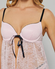 LA SENZA SEXY SLEEP UNCUPPED BABYDOLL Pink / S