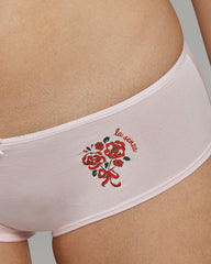 LA SENZA ROSE GRAPHIC TRENDY ULTRASOFT PANTIES LT PINK / S