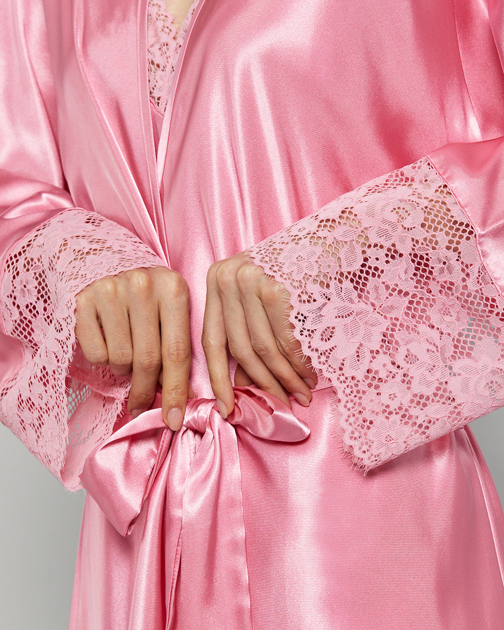 LA SENZA SEXY SLEEP ROBE Pink / S/M