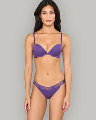 LA SENZA RX HL/HW PURPLE MINICHKY 30MM LUREX KNOCKOUT LOGO PURPLE / S