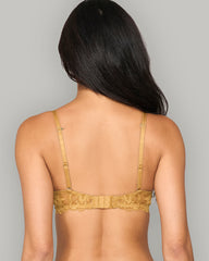 FOIL WING SLEEK PUSH-UP – LA SENZA PARISIAN GLOW GOLD / 34B