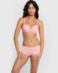 La Senza Ultrasoft Boyshort Panty Pink / M