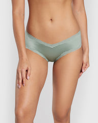 La Senza Sexy Pin Up Cheeky Panty Light Green / M