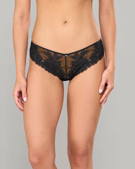 LA SENZA DIVA V-FRONT CHEEKY WITH FABLE LACE BLACK / S