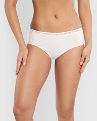 La Senza Hipster Panty With Elemental Lace Ivory / M