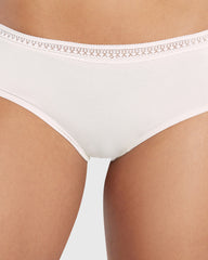 La Senza Hipster Panty With Elemental Lace Ivory / M