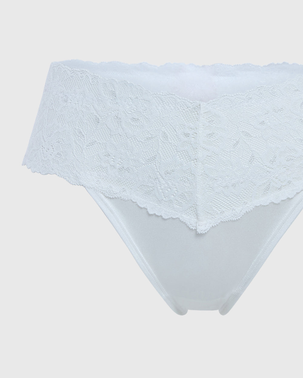 La Senza Magnificent Lace Thong Panty Ivory / M